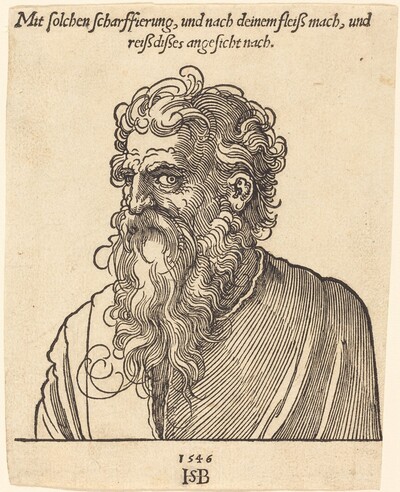 Bust of an Old Bearded Man
