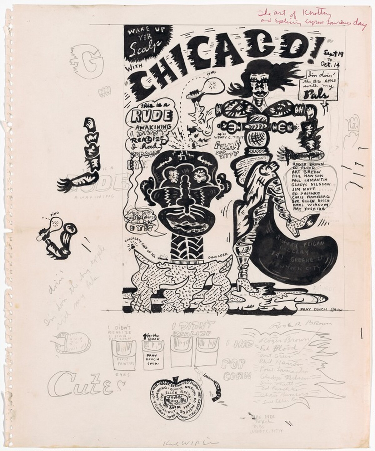 Wake Up Yer Scalp with Chicago! by Karl Wirsum