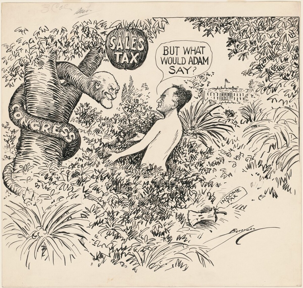 But What Would Adam Say? by Clifford Kennedy Berryman