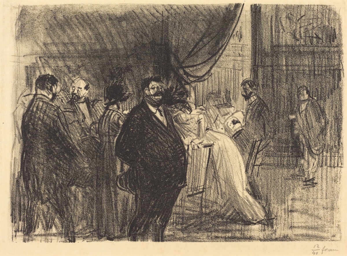 Salle de jeu (Gambling Room) by Jean-Louis Forain