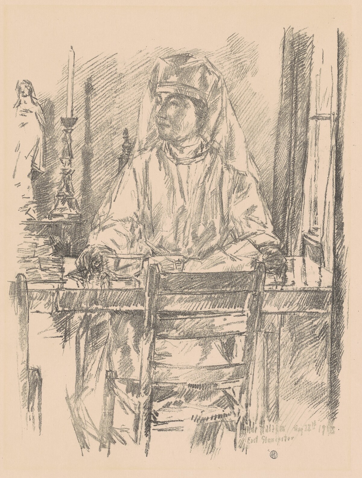 Red Cross Nurse by Childe Hassam