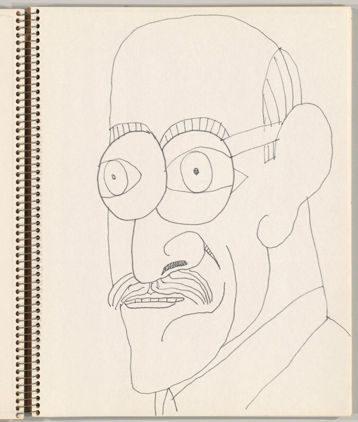 Self-Portrait by Saul Steinberg