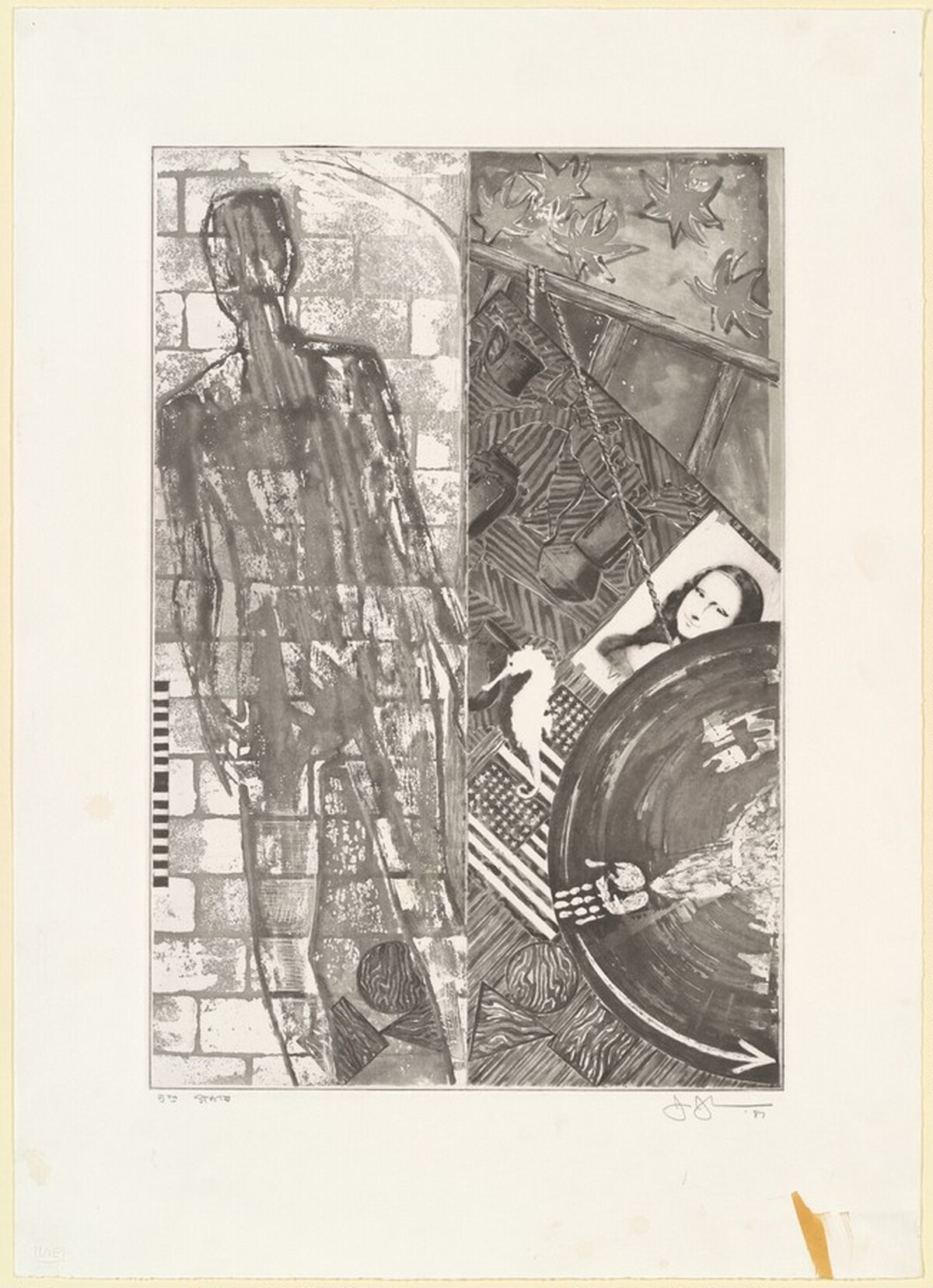 The Seasons (Summer) [state proof of 5th state] by Jasper Johns