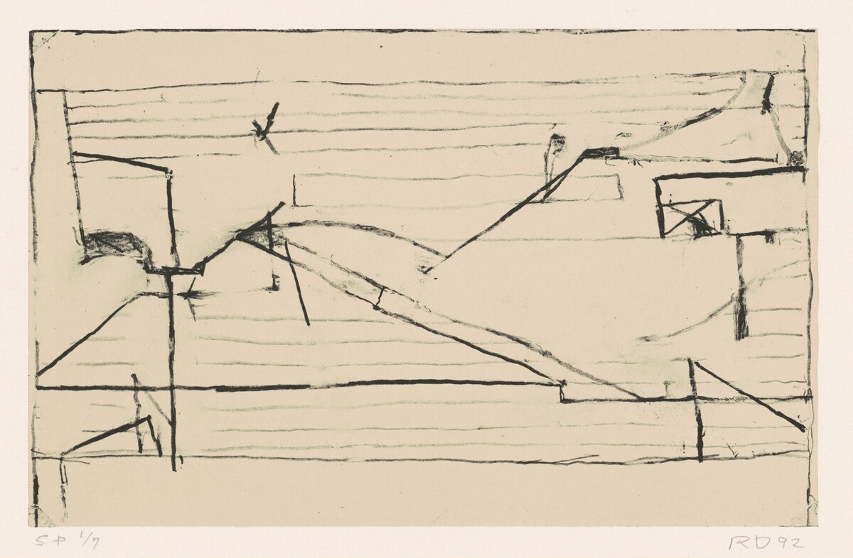 Untitled #9 [special proof] by Richard Diebenkorn