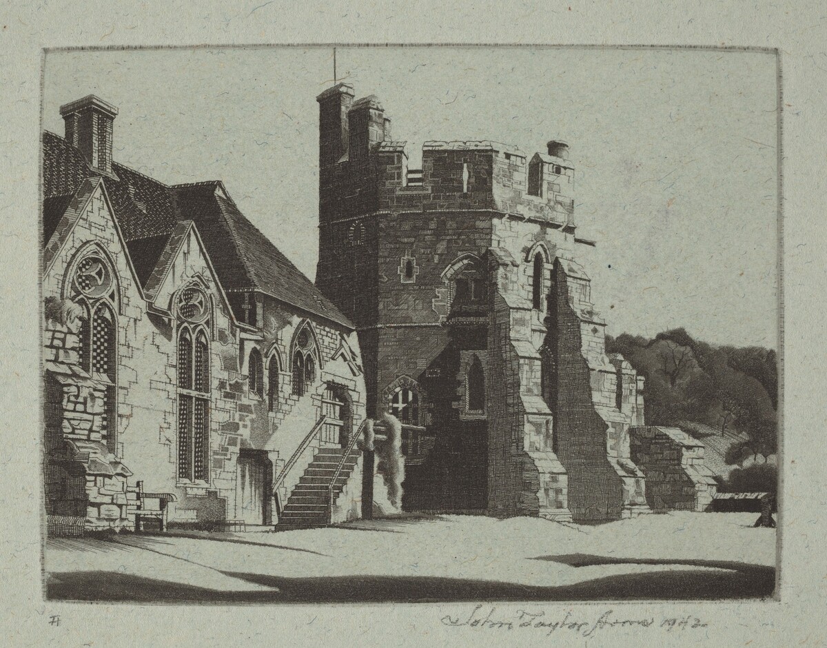 Stokesay Castle by John Taylor Arms