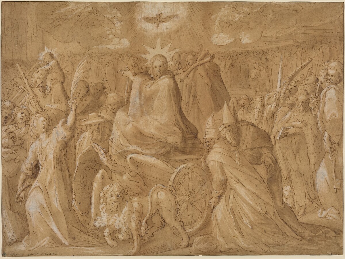 The Triumph of Christ by attributed to Bartolomeo Roverio
