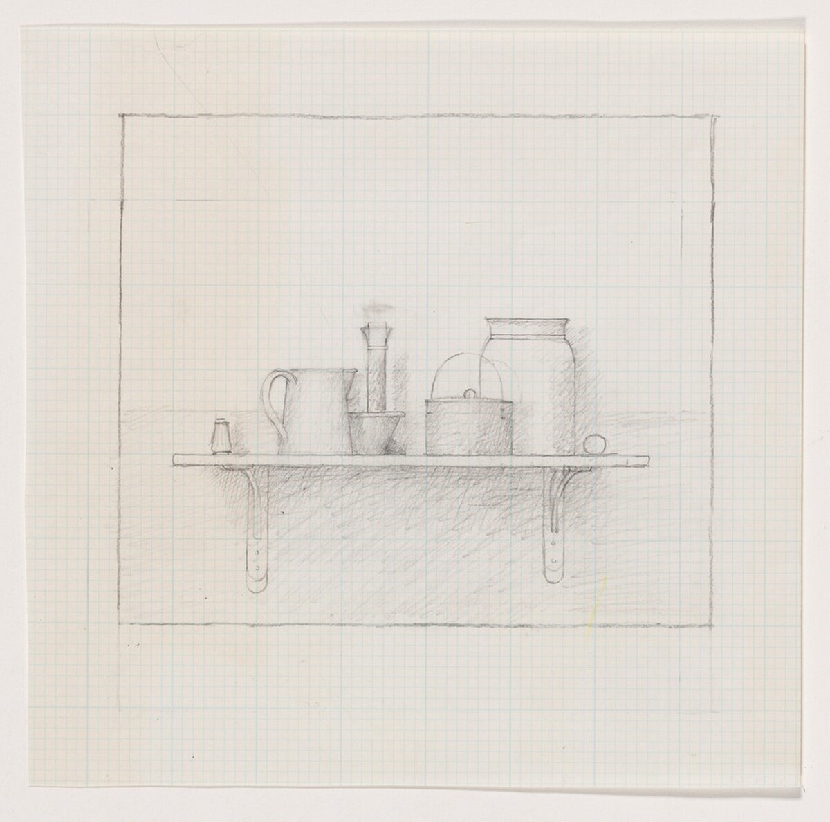 Montefalco [preparatory drawing] by William Bailey