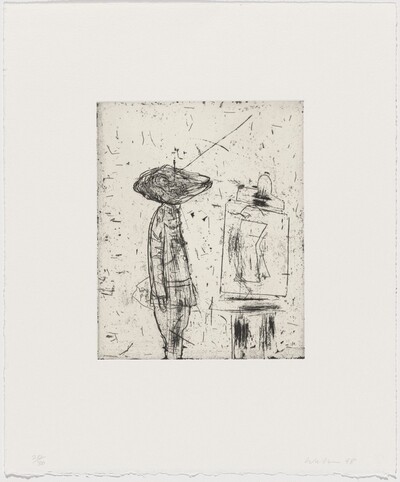 Untitled (Soldier and Easel)