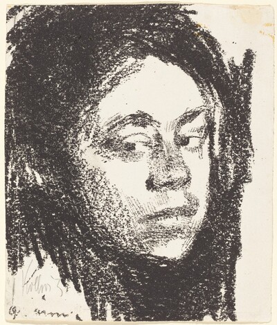 Self-Portrait, Three quarters Right (Selbstbildnis, dreiviertel nach Rechts)