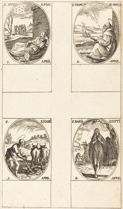 St. Hugo; St. Francis of Paula; St. Mary of Egypt; St. Richard