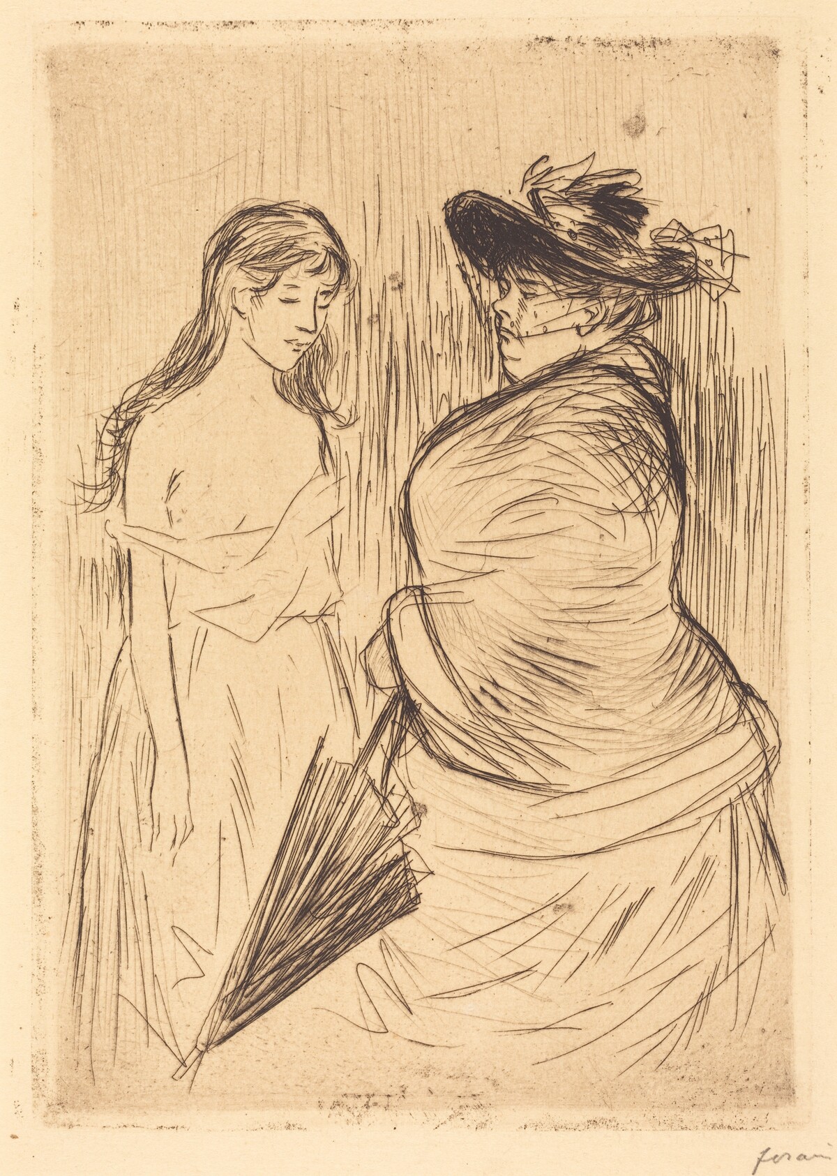 Le Traite des blanches (The White Slave Trade) by Jean-Louis Forain