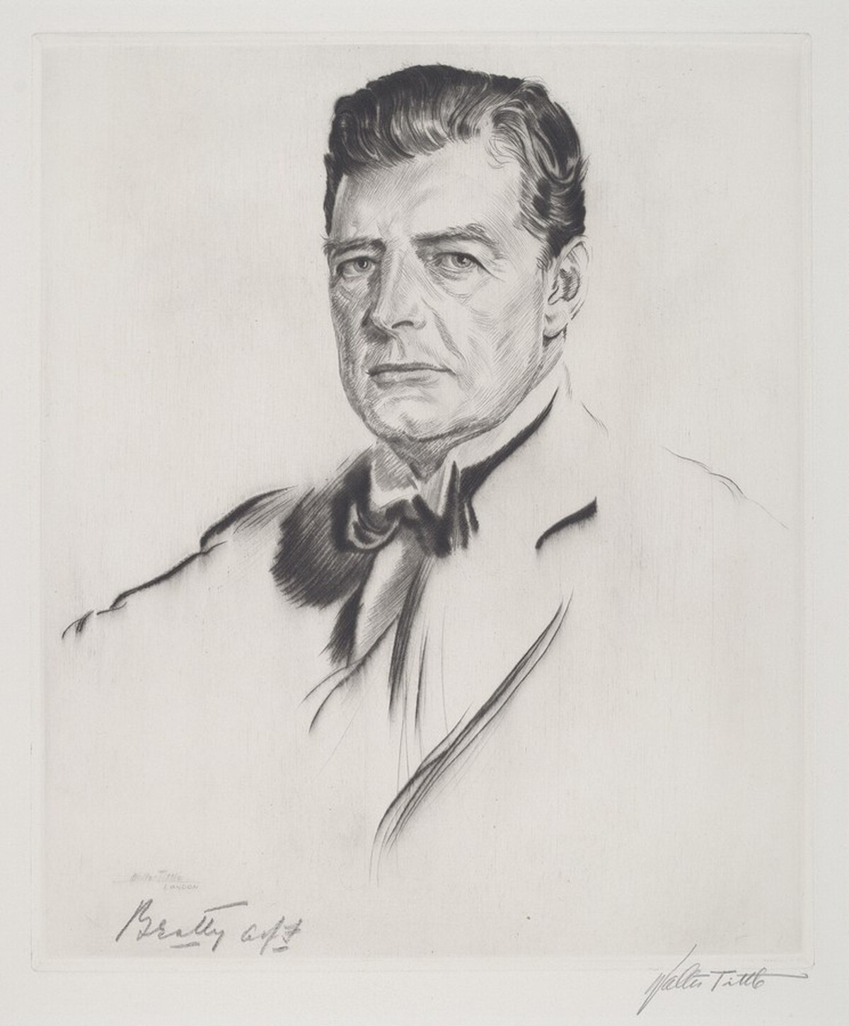 Lord Beatty, Admiral of the Fleet by Walter Tittle