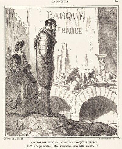 A propos des... caves de la Banque de France