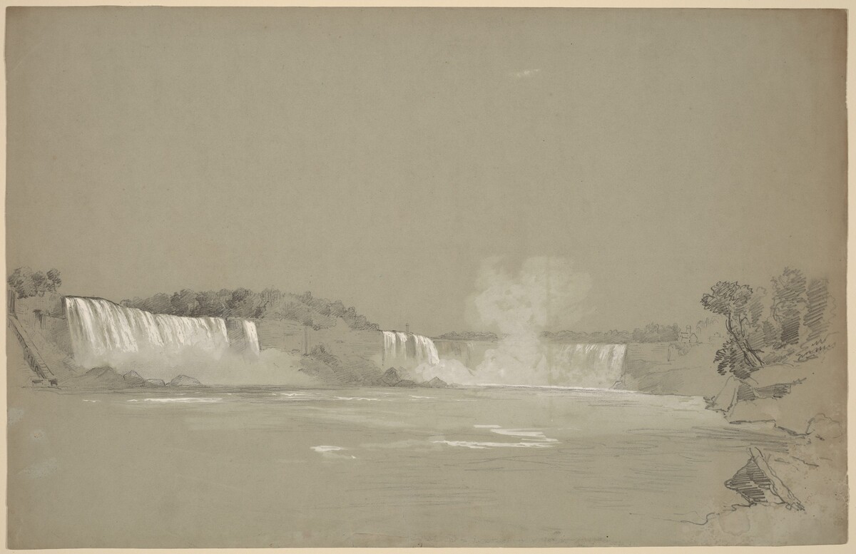 Niagara Falls by Régis François Gignoux