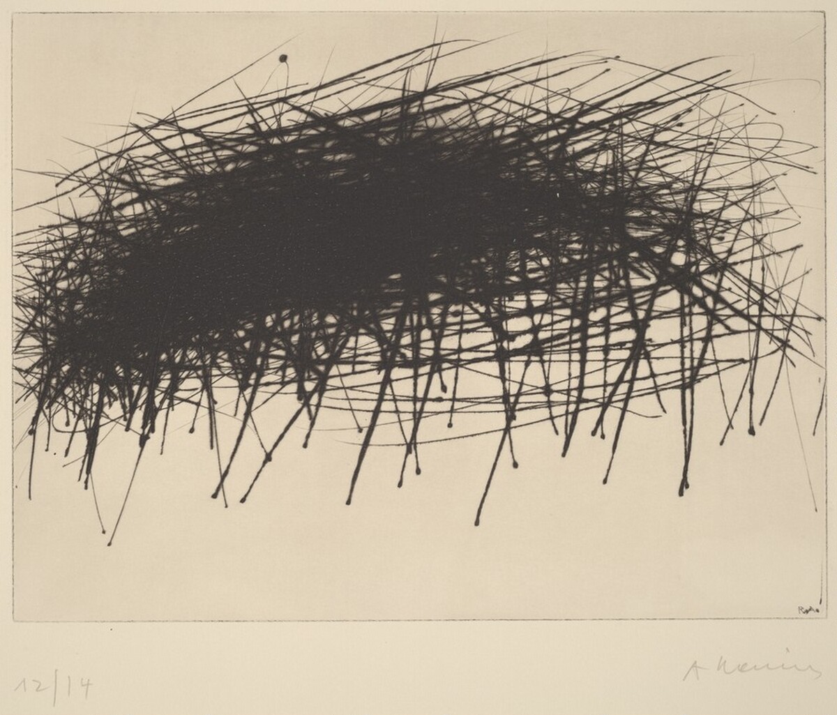 Stalks by Arnulf Rainer