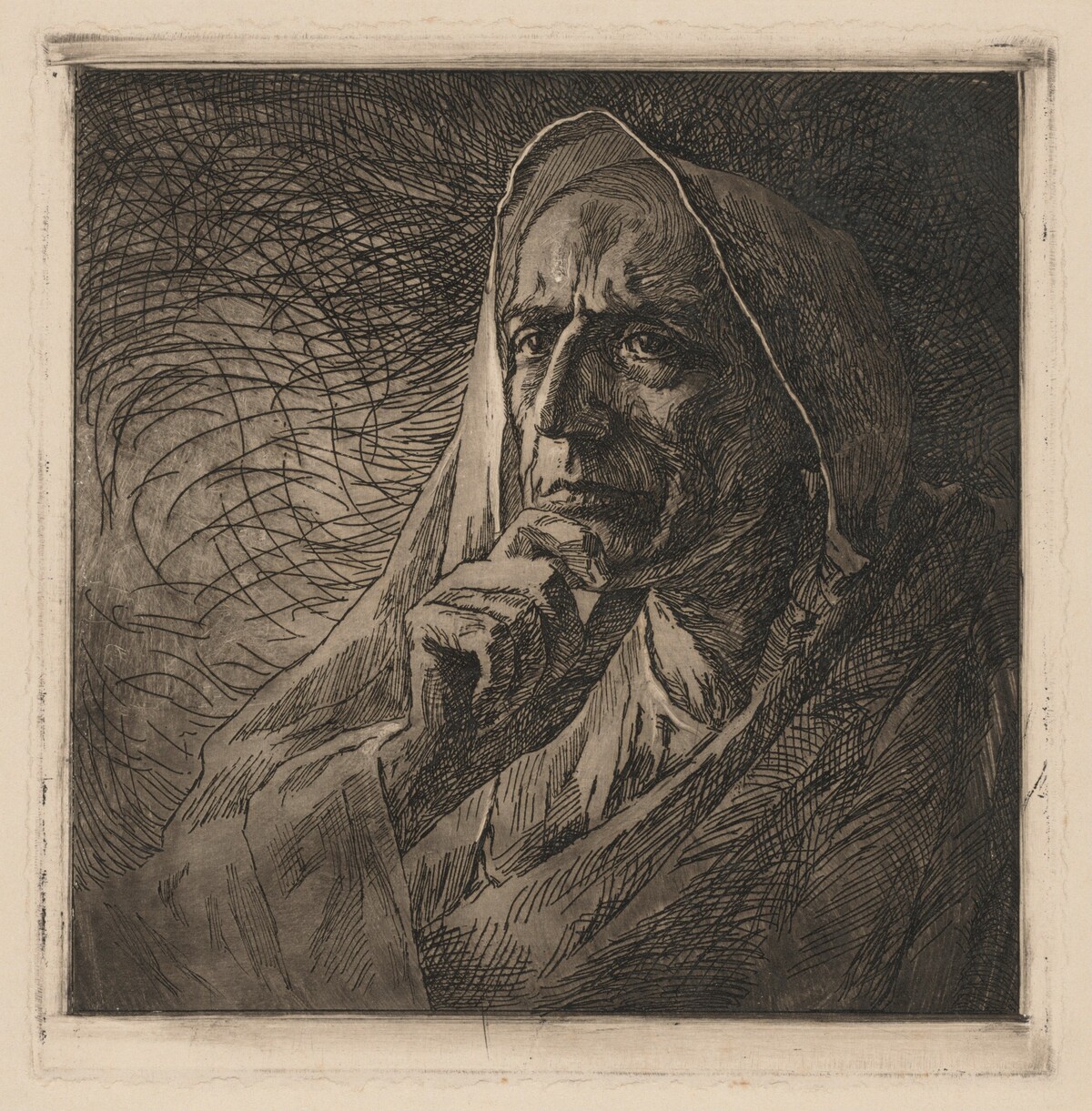 Gabriele D'Annunzio by Adolfo De Carolis