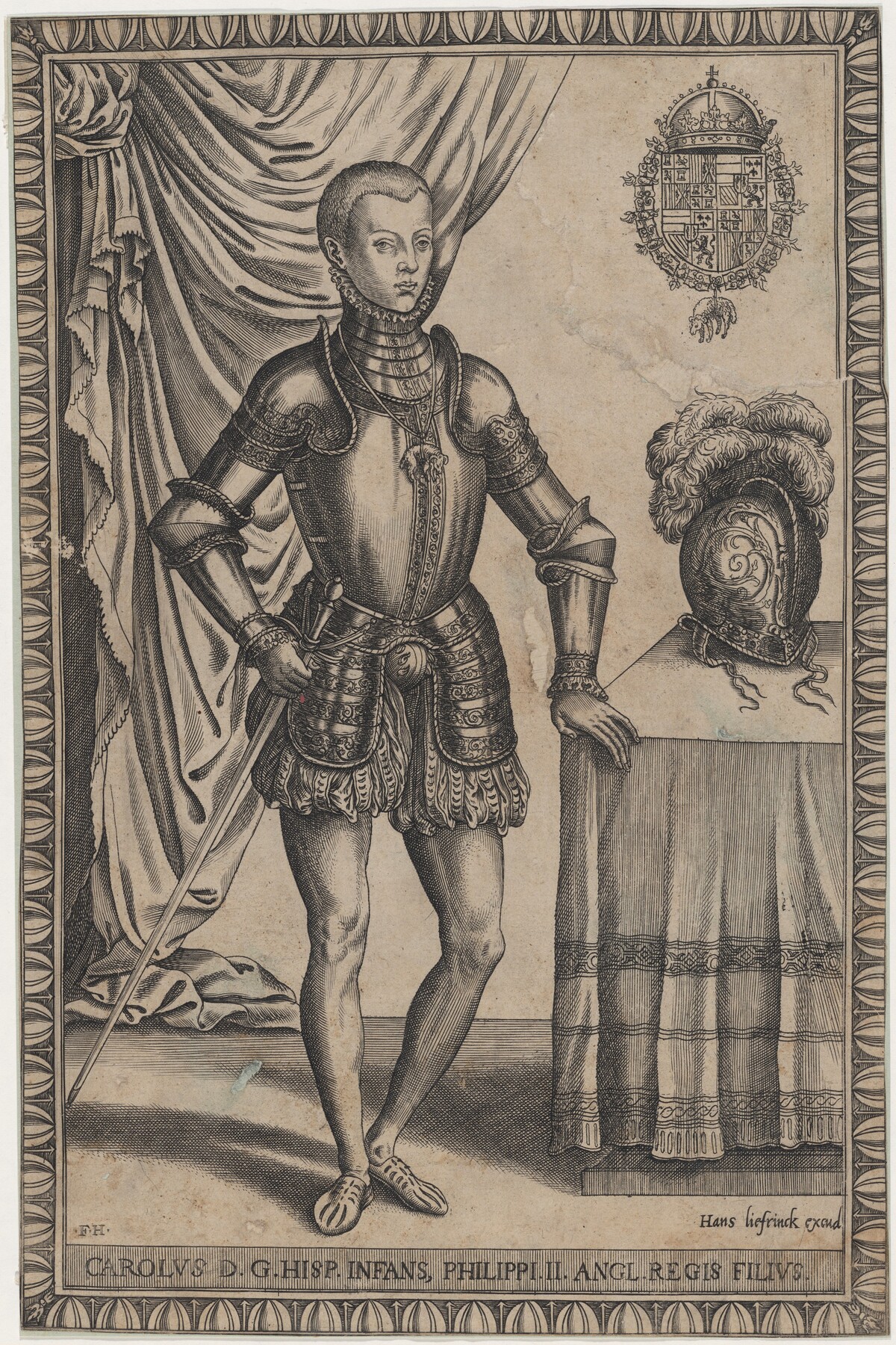 Don Carlos, Prince of Asturias by Frans Huys