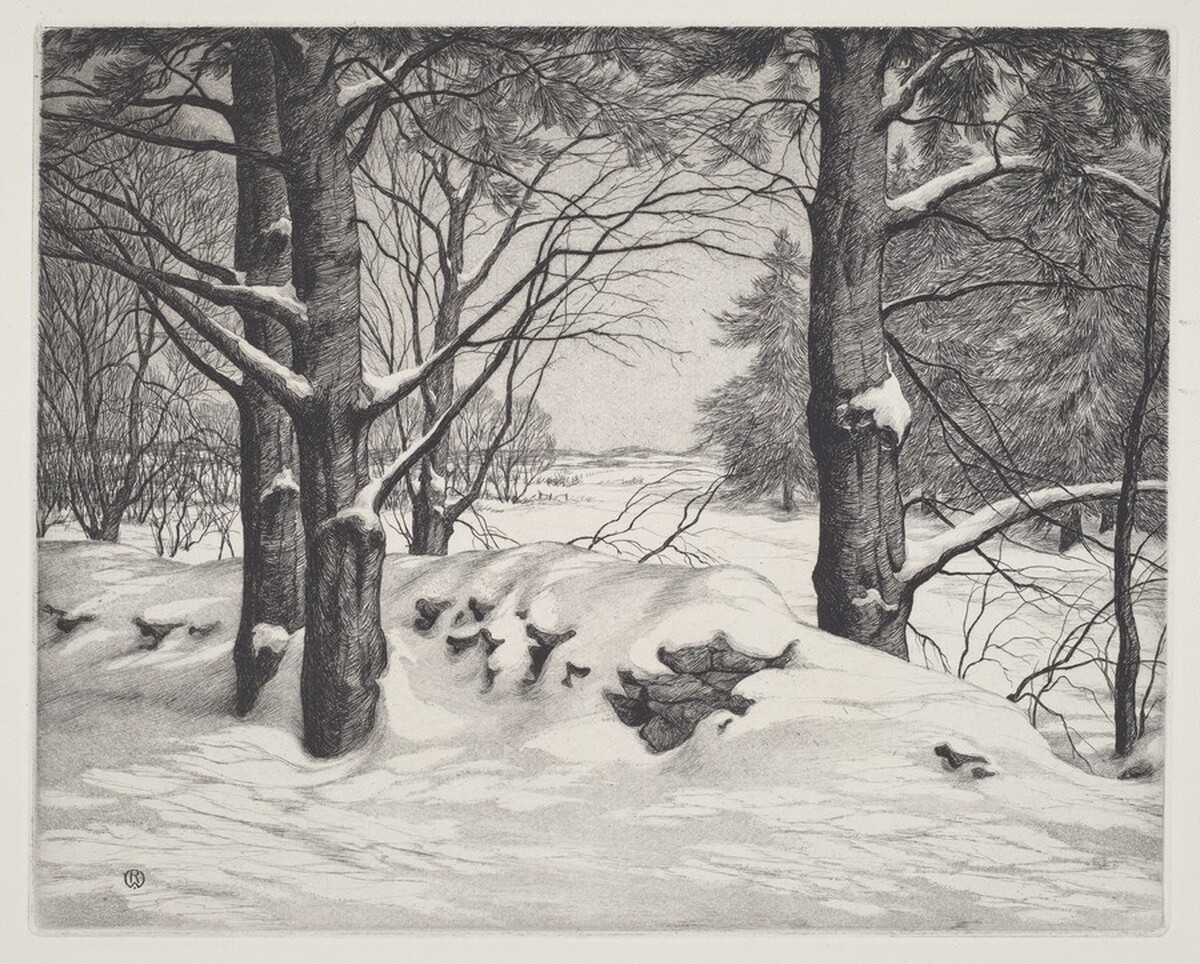 Drifted Snow by Ronau William Woiceske