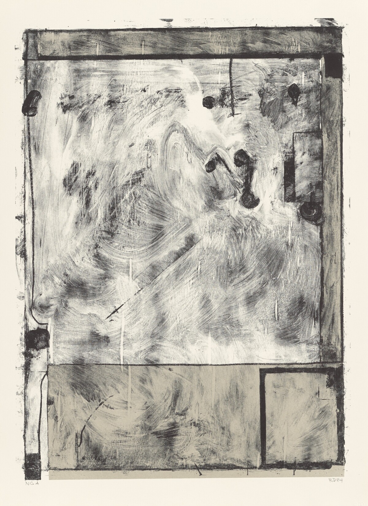 Scrabbling by Richard Diebenkorn