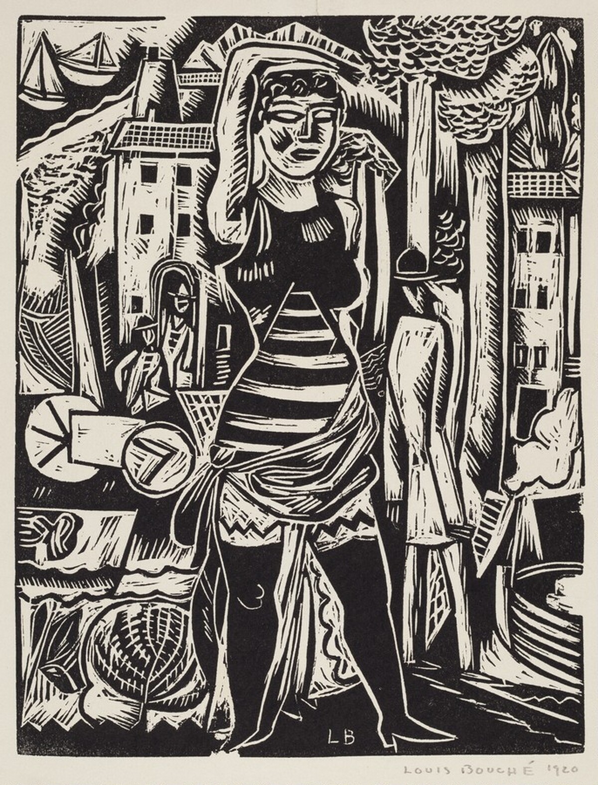 Untitled (Woman) by Louis George Bouche