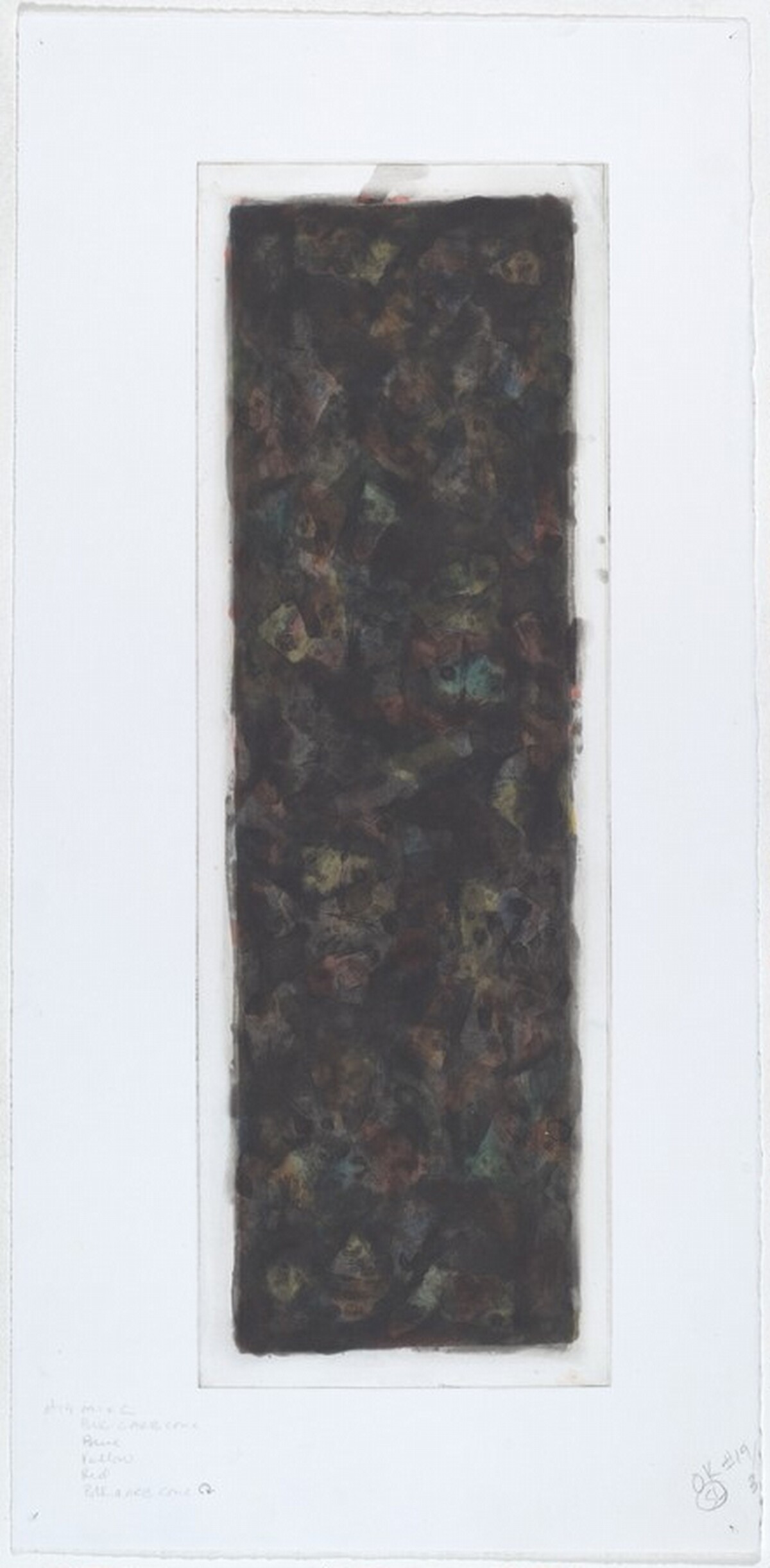 Color & Black, 30 x 17/3 by Sol LeWitt