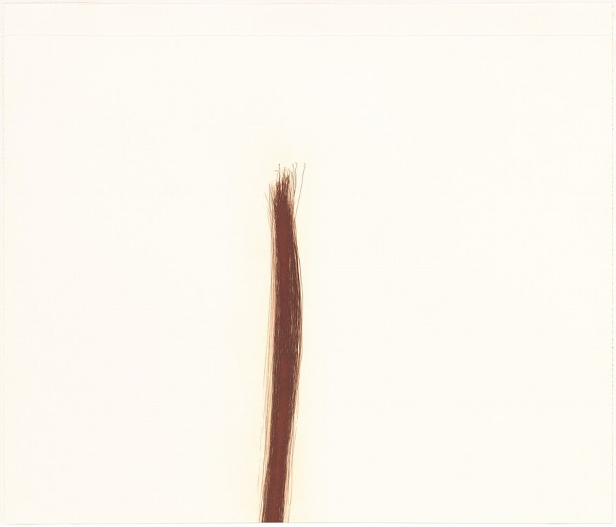 Drawing a Line As Far As I Can Reach [top panel] by Tom Marioni
