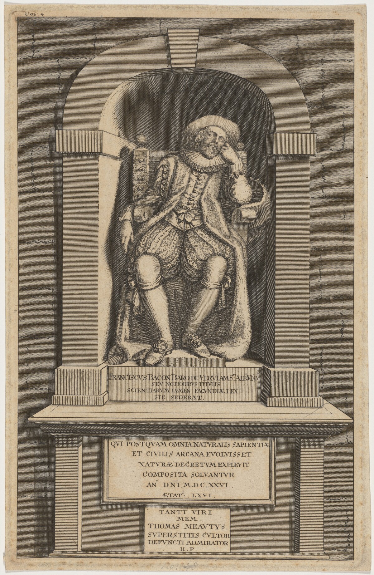 Monument of Bacon in Saint Michael's Church, Saint Albans by Unknown Artist