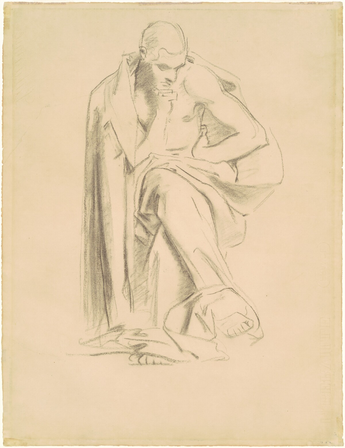 Study for "Philosophy" by John Singer Sargent