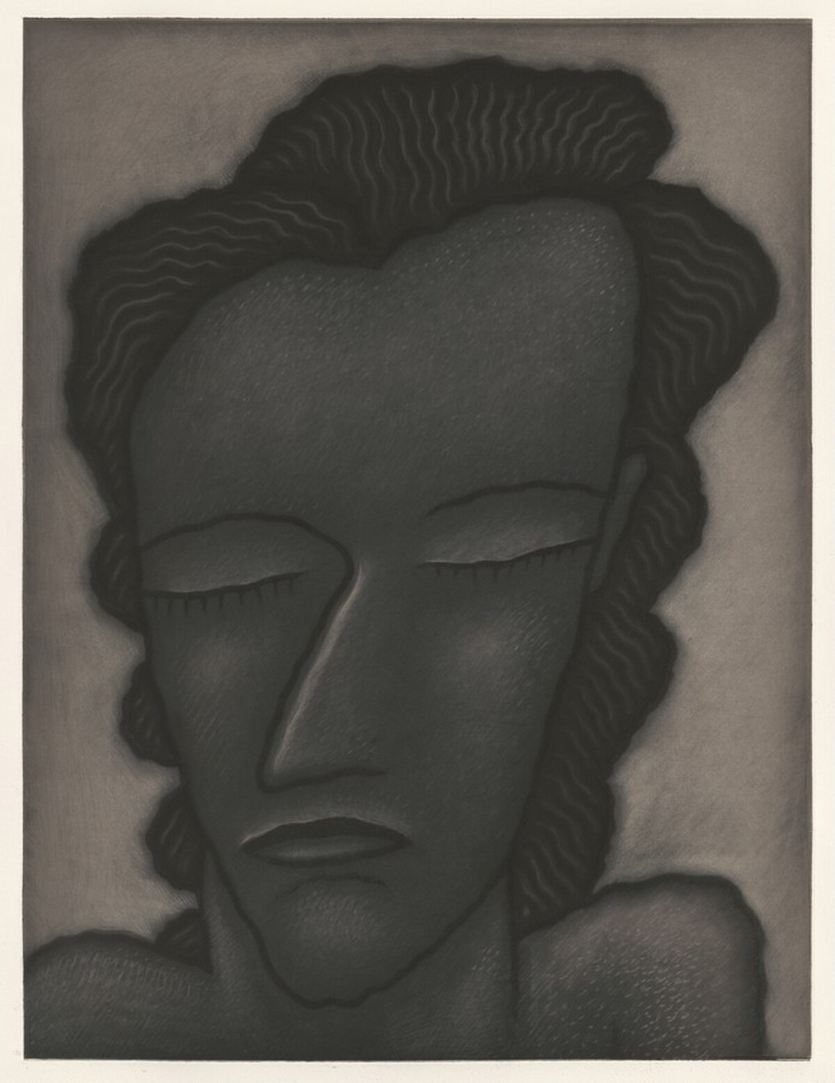 Female Head by Robert Gordy