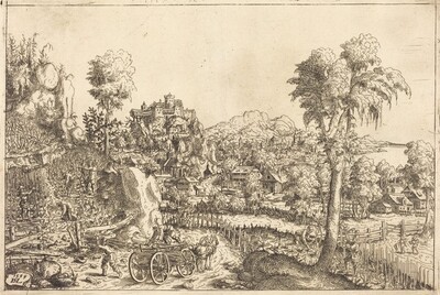 Landscape with a Vineyard