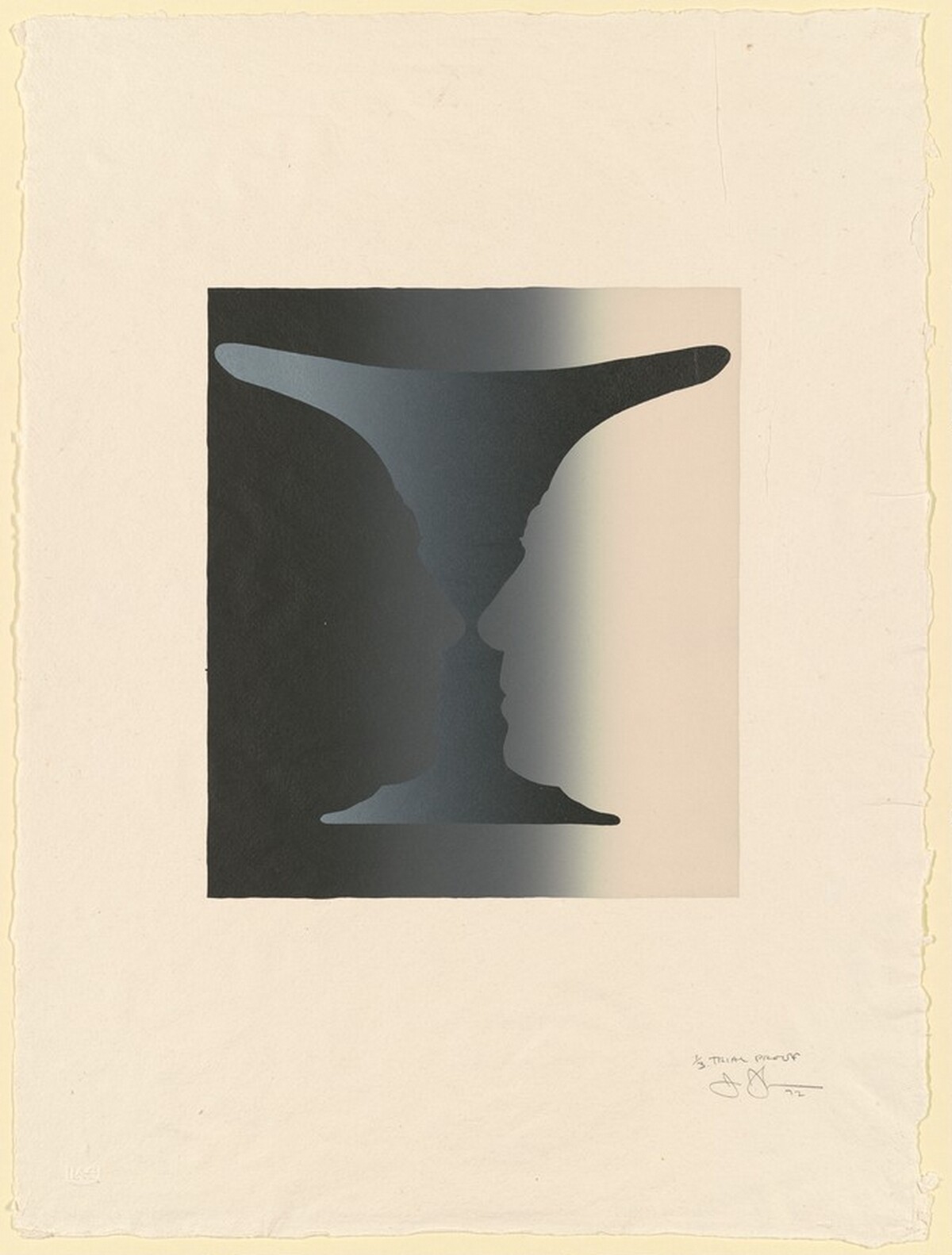 Cups 4 Picasso [trial proof] by Jasper Johns