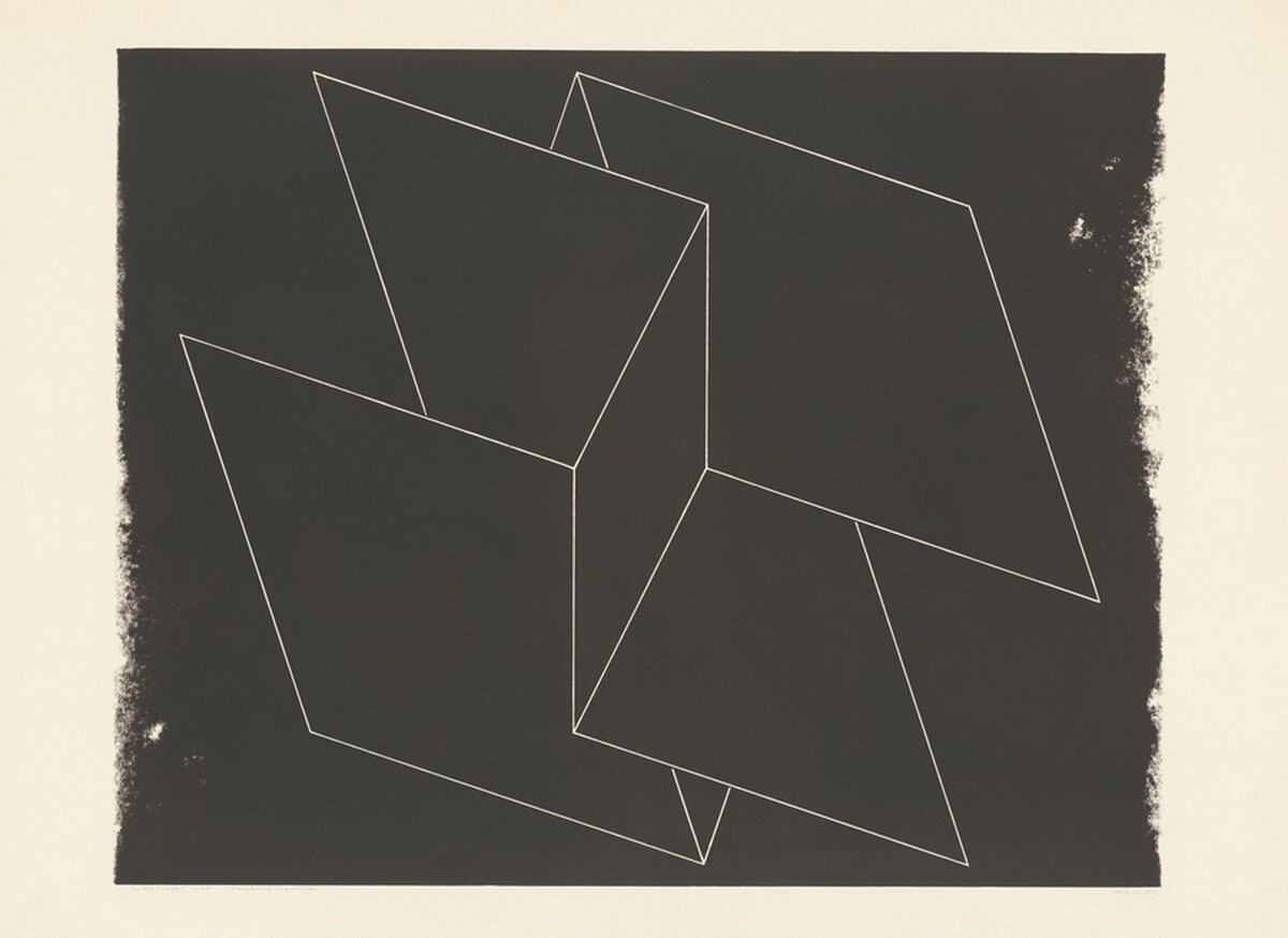 Interlinear N 65 by Josef Albers