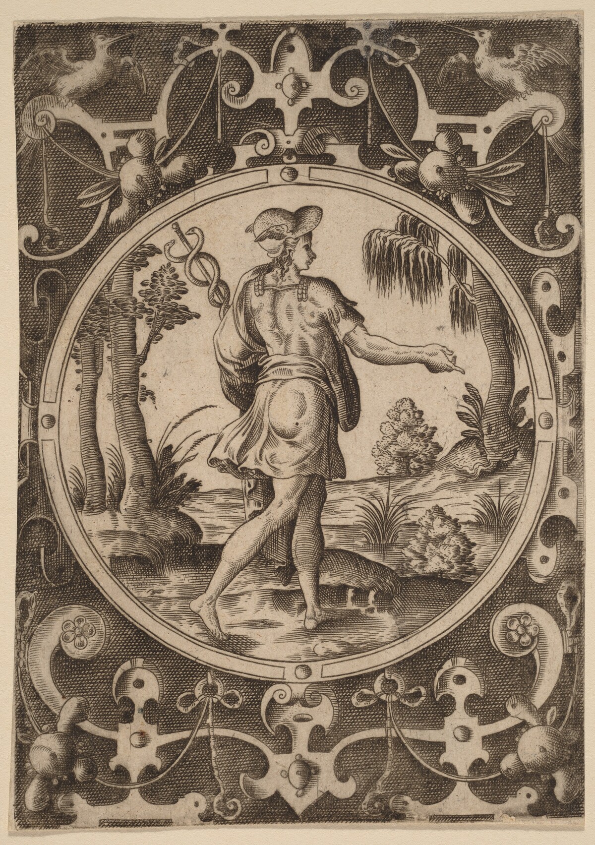 Hermes by Netherlandish 16th Century (formerly attributed to Abraham de Bruyn)