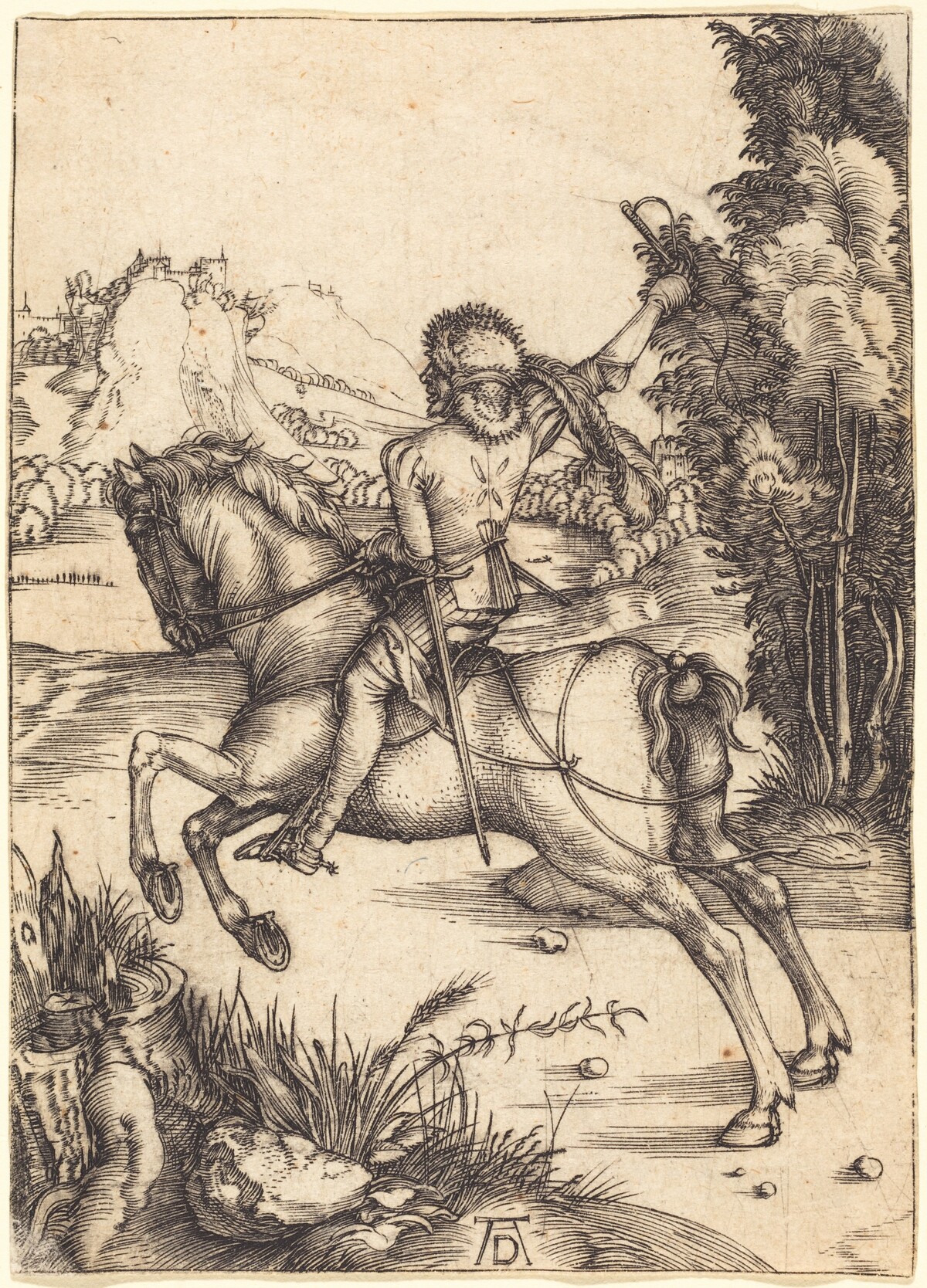 The Little Courier by Albrecht Dürer