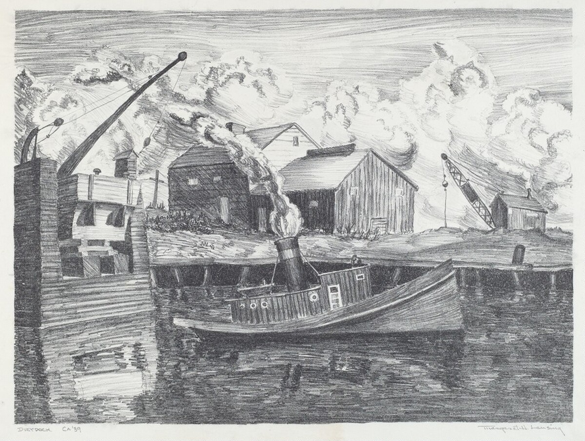 Drydock by Margaret Hunt Lansing