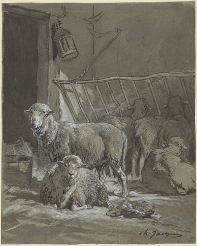 Sheep in a Manger