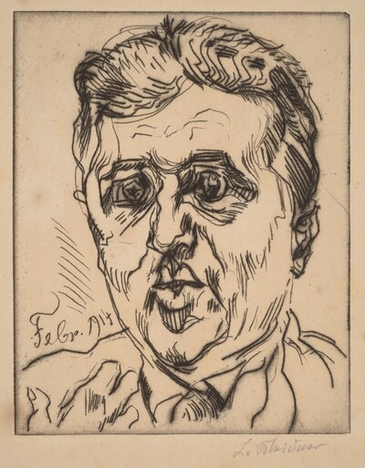 Portrait of Israel Ber Neumann