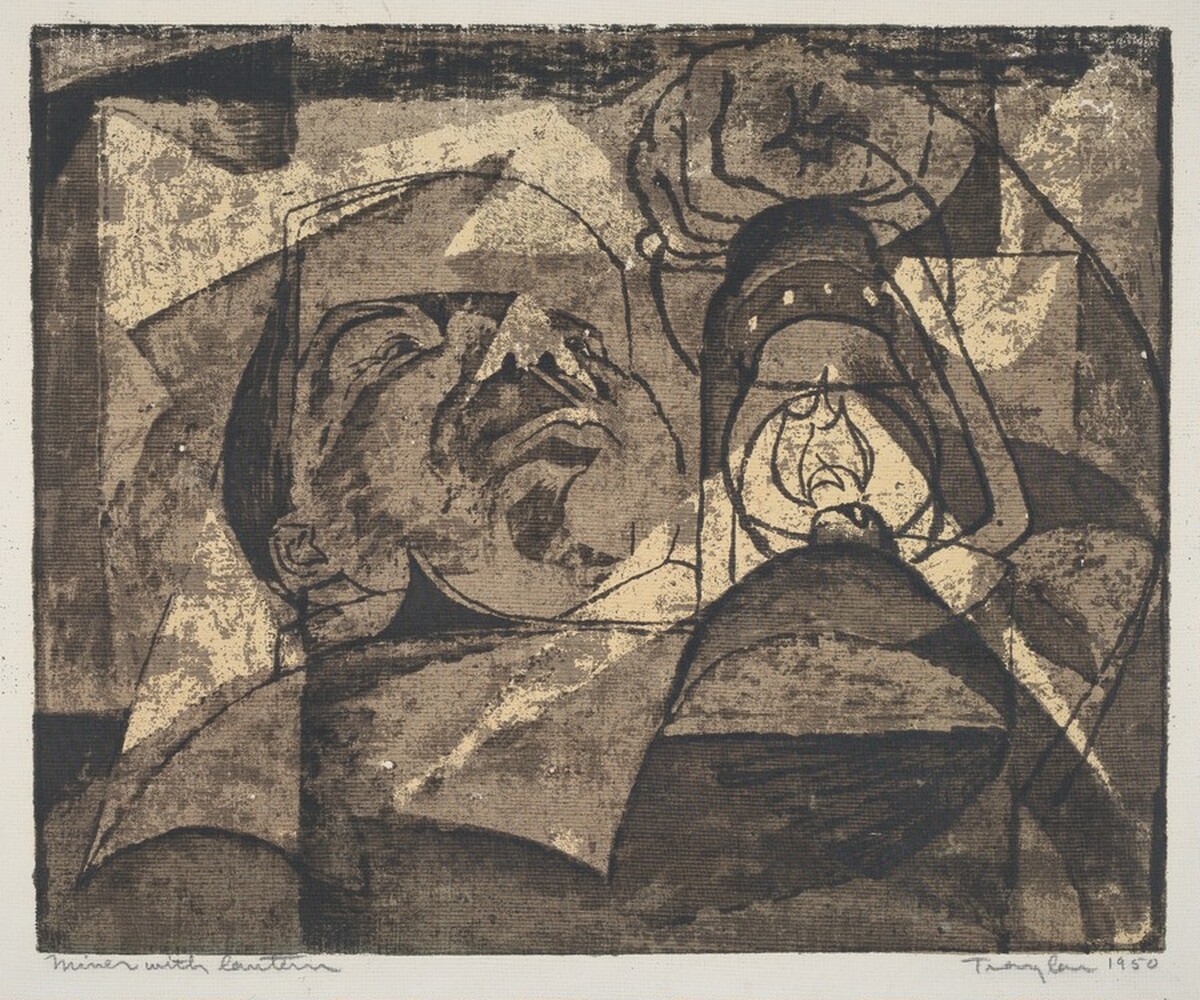 Minor with Lantern by Morton P. Traylor