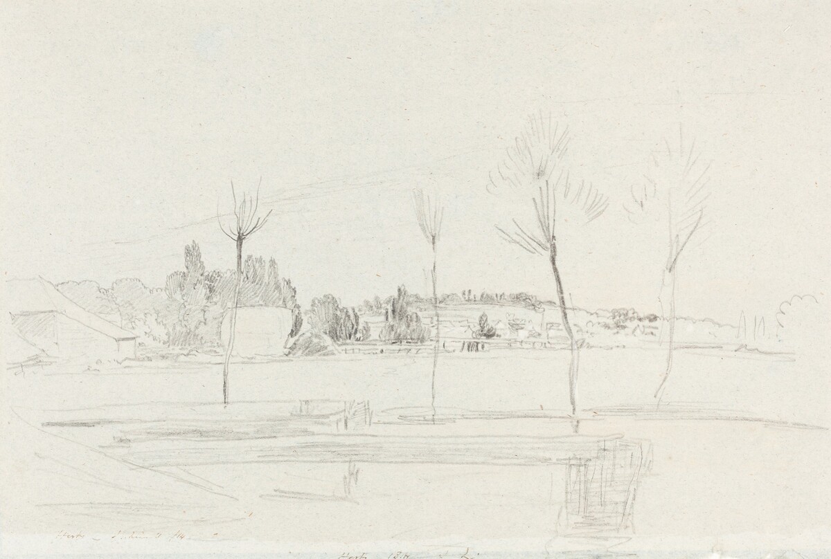 Landscape in Hertfordshire by John Linnell