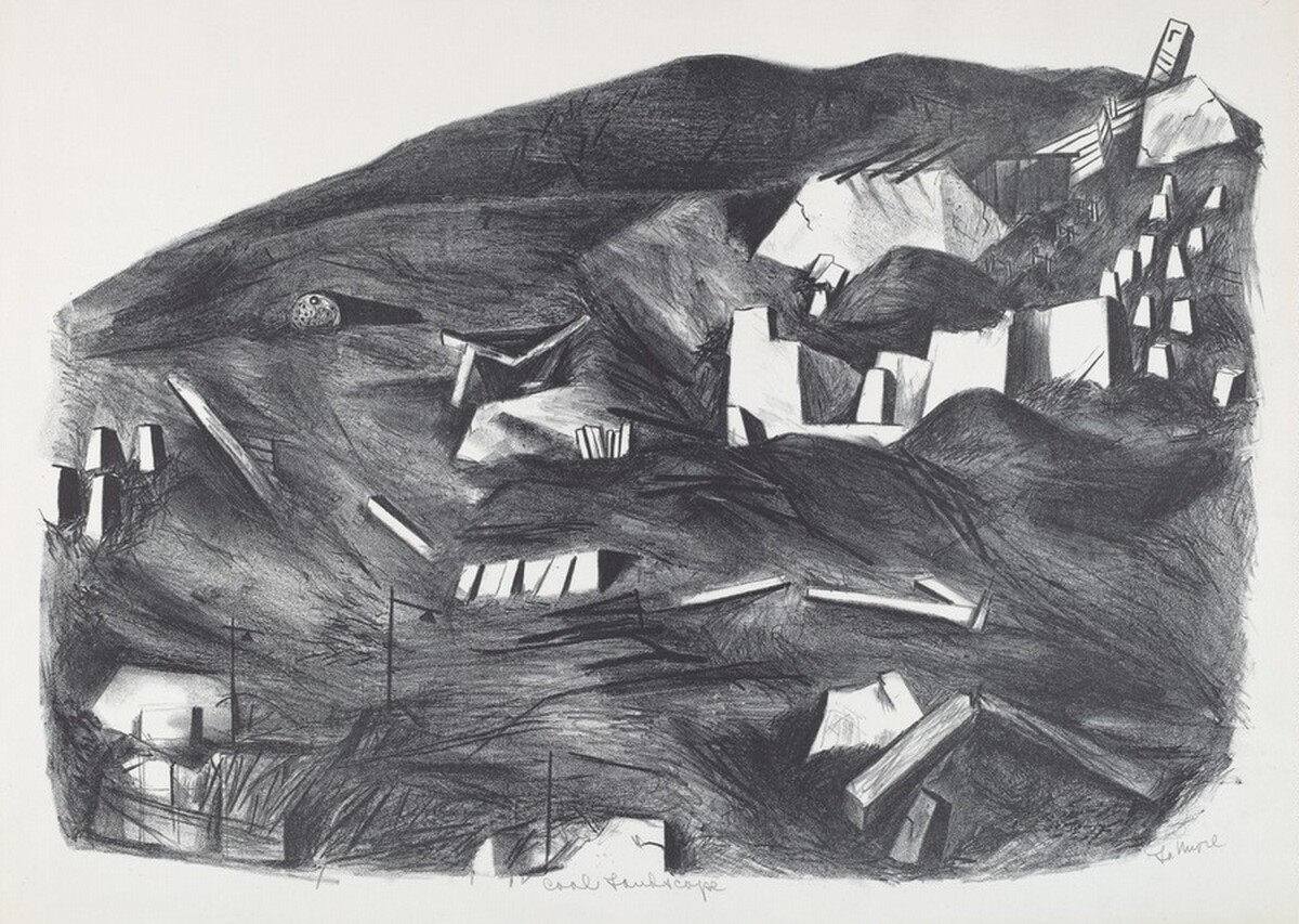 Coal Landscape by Chet Harmon La More