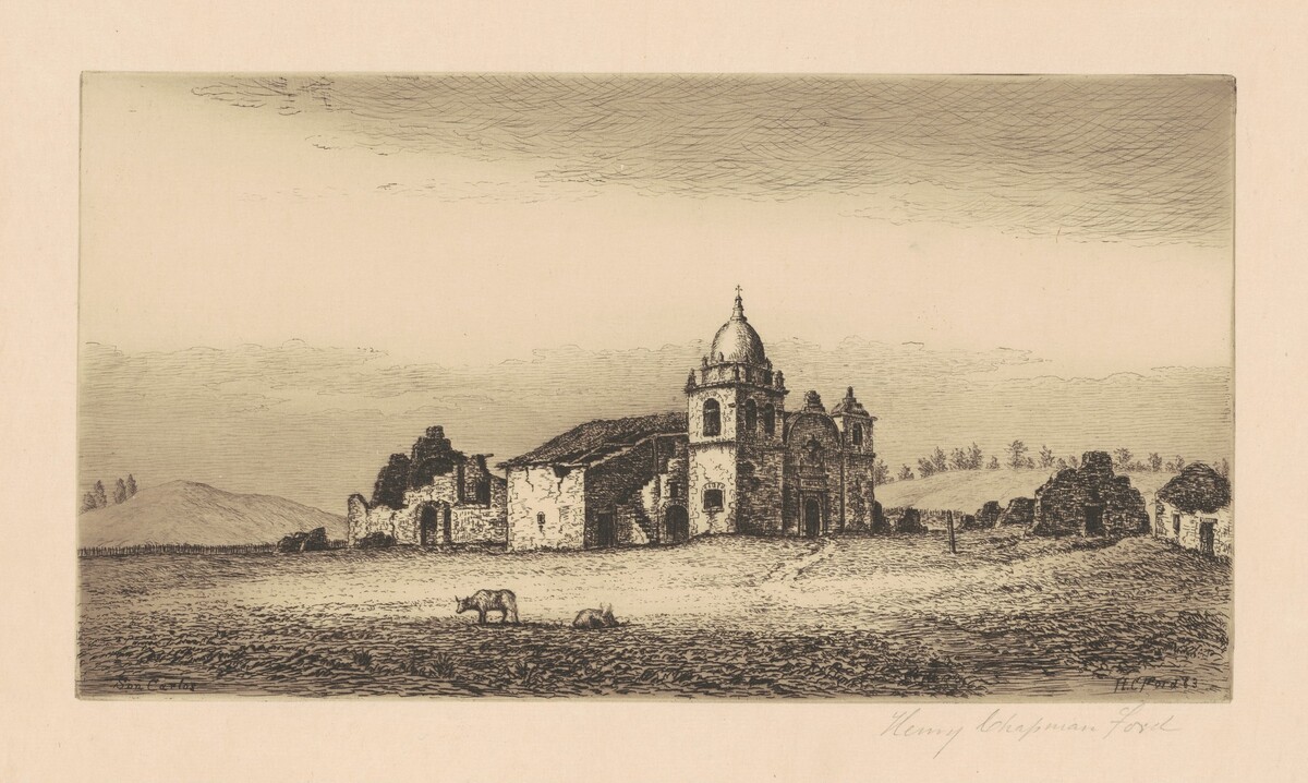 Mission San Carlos Borromeo by Henry Chapman Ford