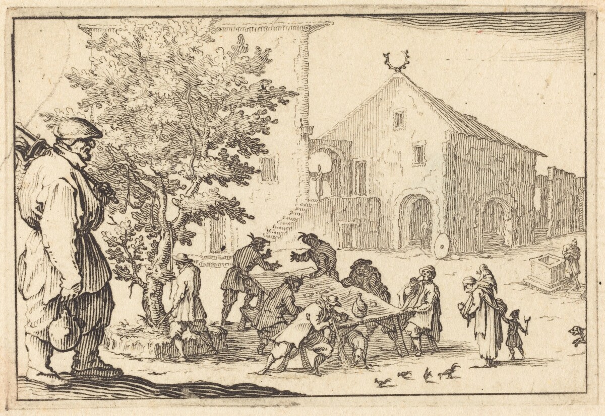 Tavern by Jacques Callot