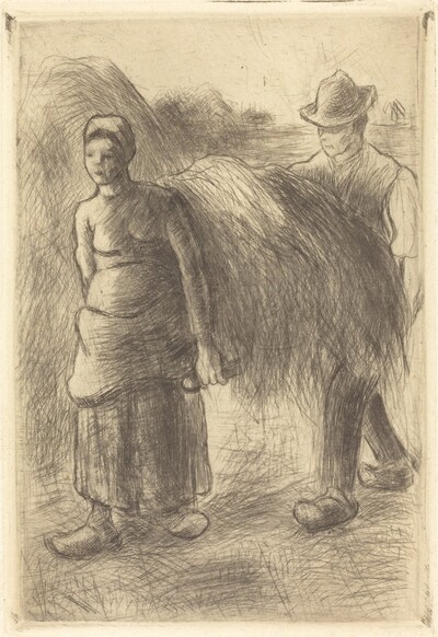 Peasants Carrying Hay (Paysans portant du foin)