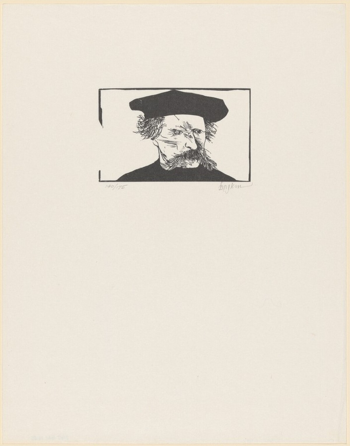 Theodule Ribot by Leonard Baskin