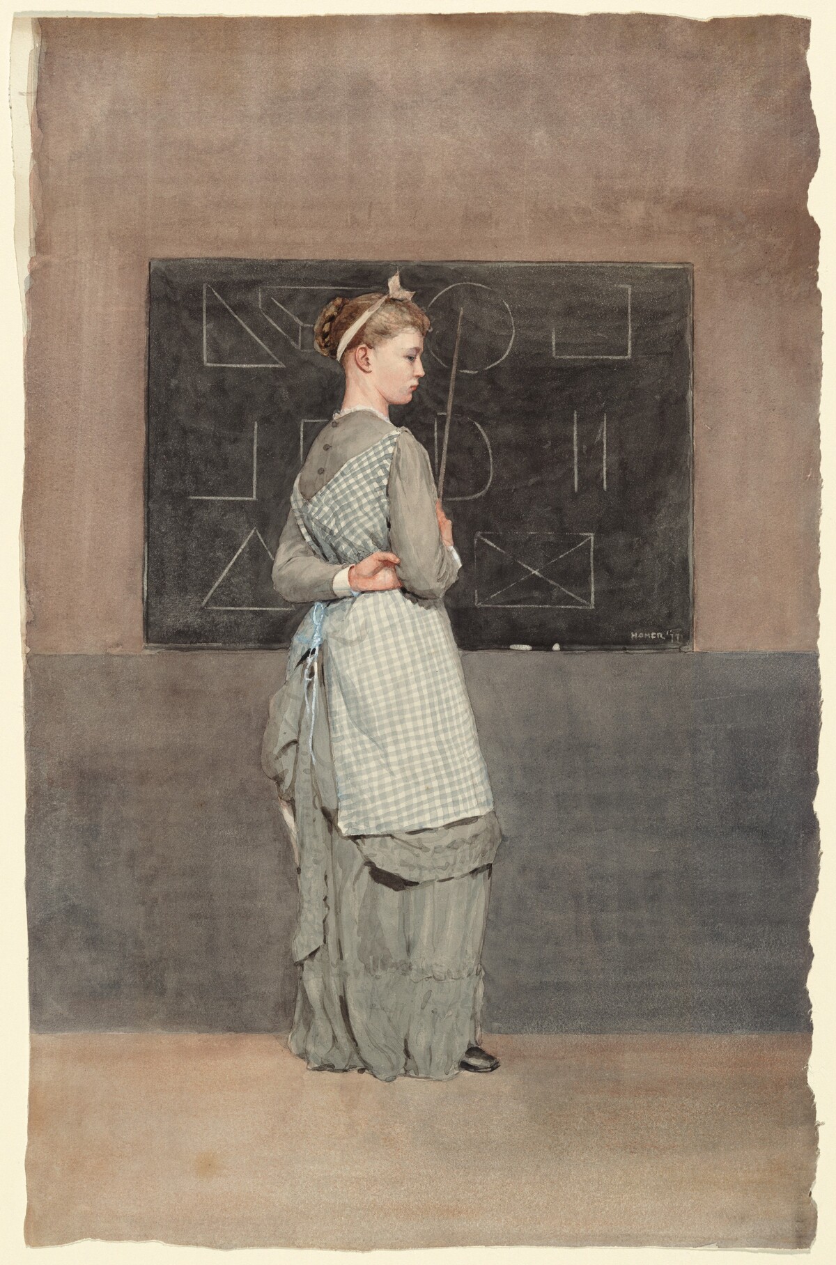 Blackboard by Winslow Homer
