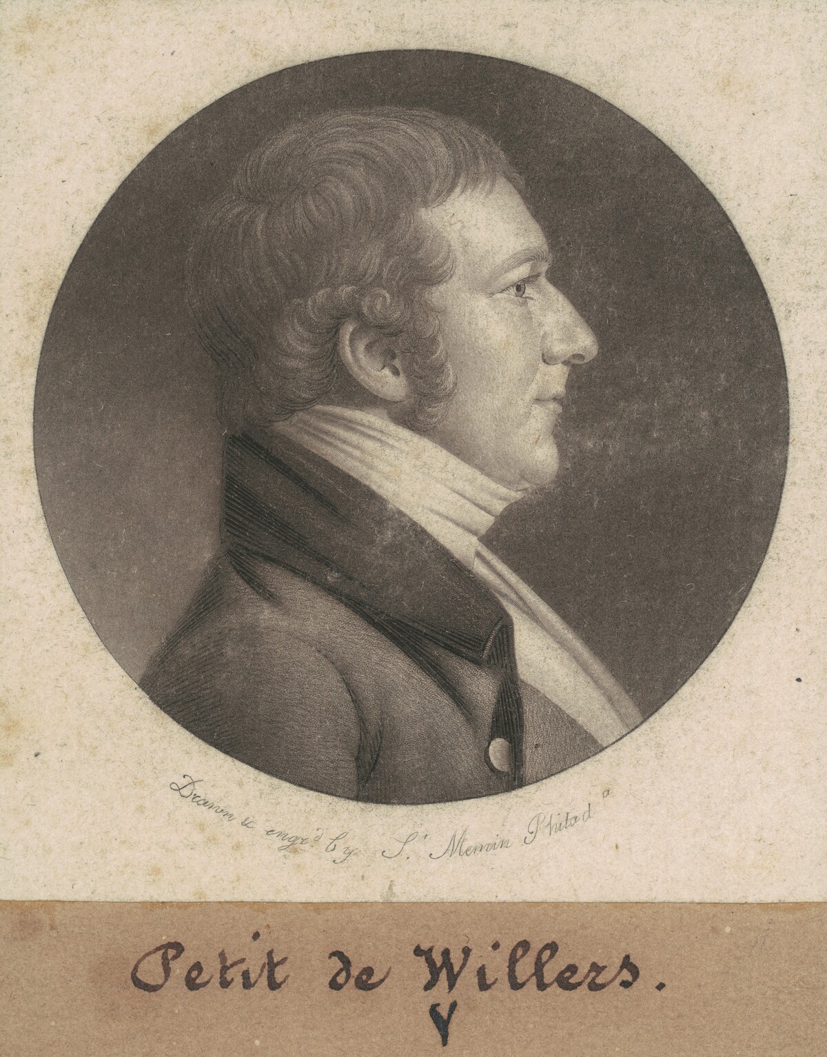 de Villers by Charles B. J. Févret de Saint-Mémin