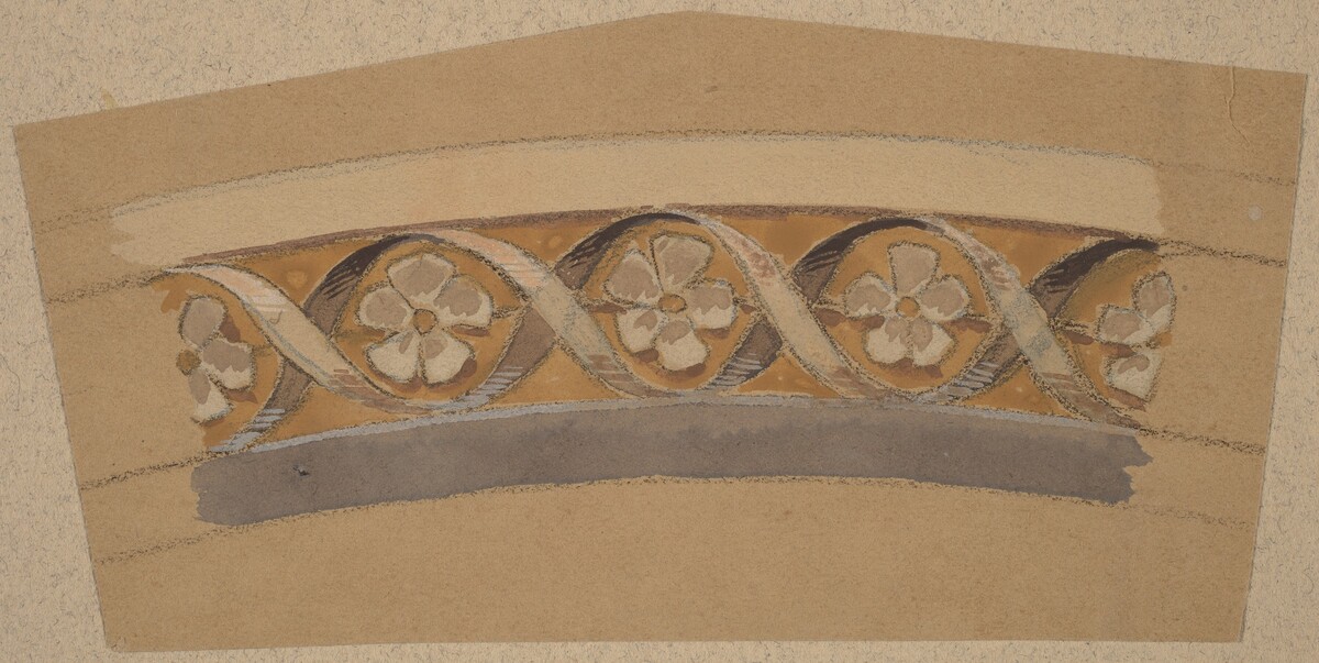 Study for a Border Design by Charles Sprague Pearce