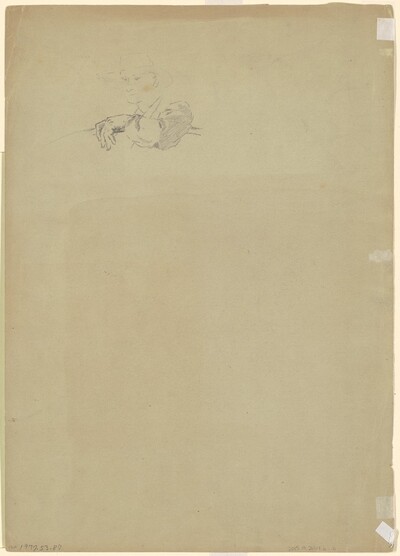 Study of a Farmer [verso]