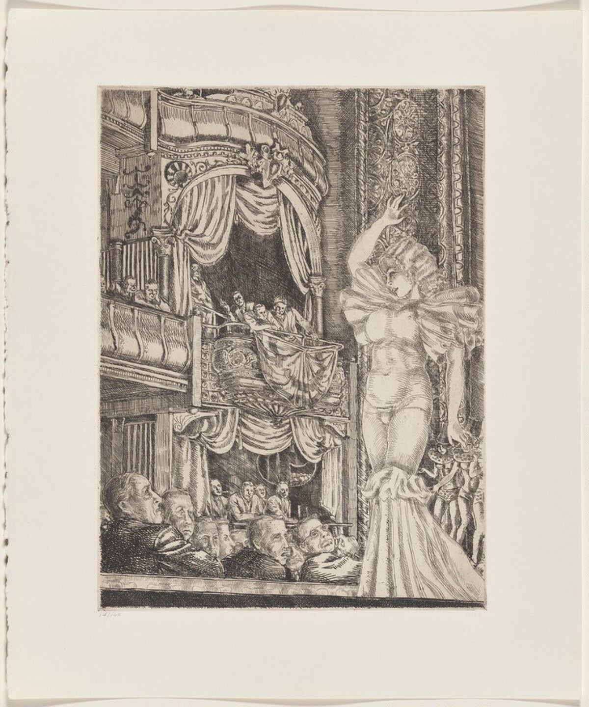 Star Burlesk by Reginald Marsh