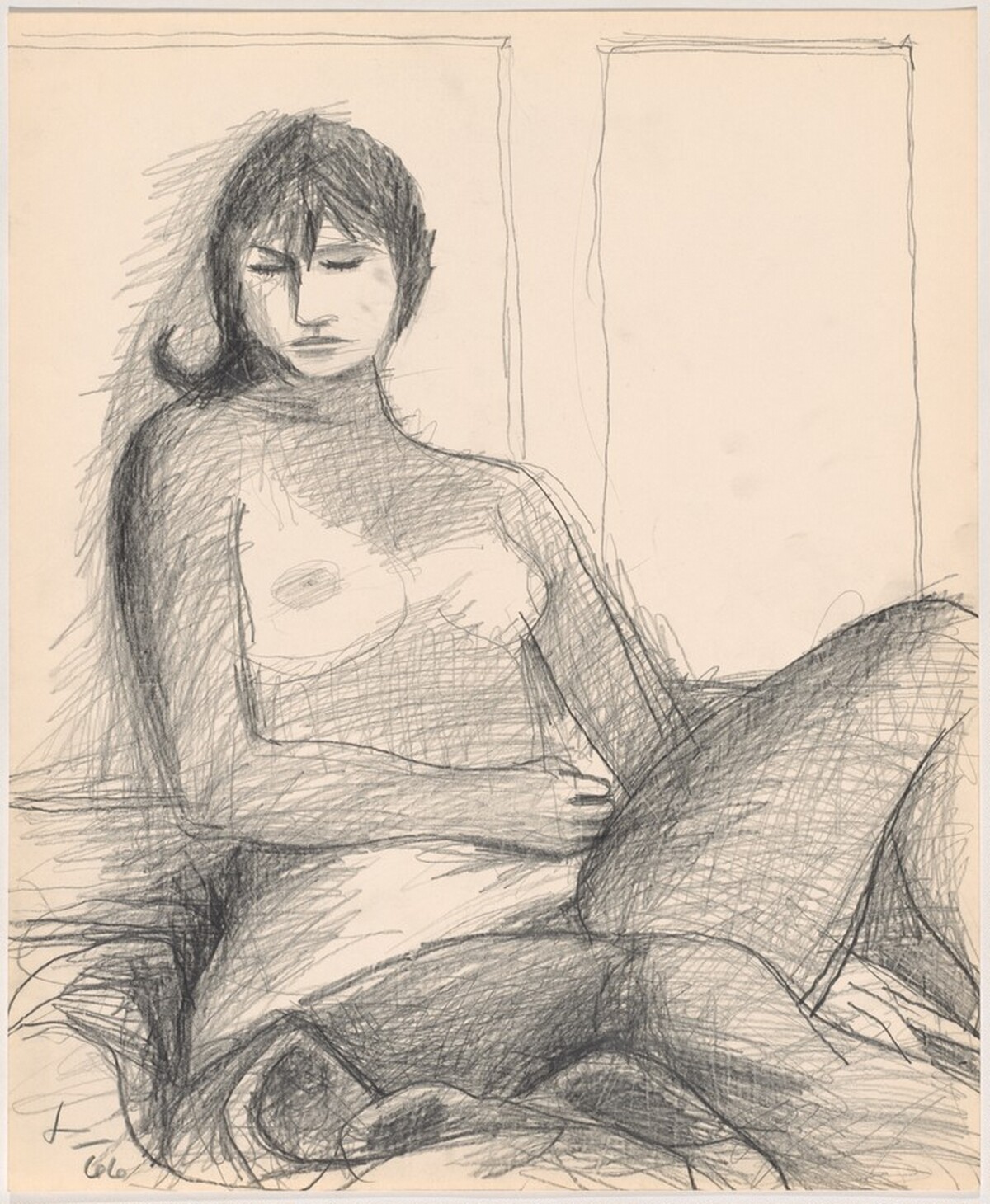 Figure Drawing Series No. 11 by Frank Lobdell